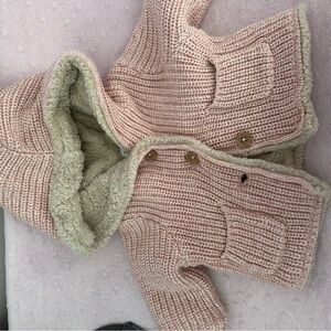 Baby girl preemie sweater